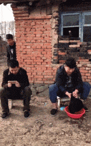 three men are playing